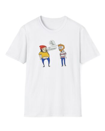 Bad Friends Embroidered Unisex Softstyle T-shirt