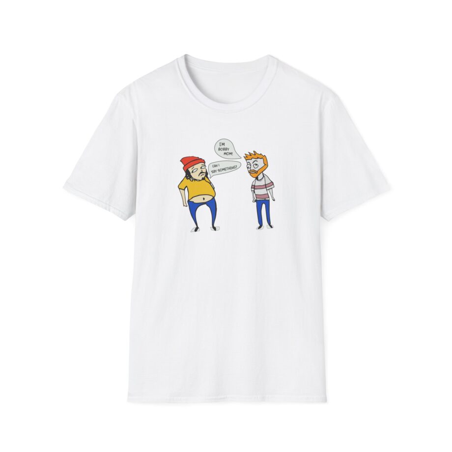 Bad Friends Embroidered Unisex Softstyle T-shirt