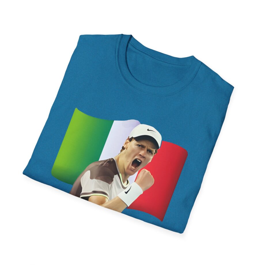 Jannik Sinner Italian Tennis Star Fan Unisex Softstyle T-Shirt