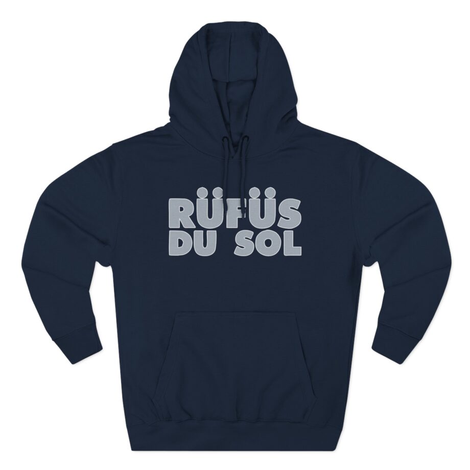 Rufus Du Sol Three-Panel Fleece Hoodie