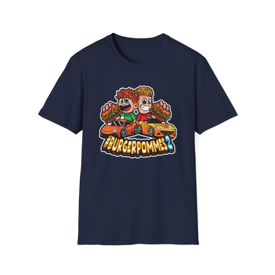 Burger Pommes  Unisex Softstyle T-Shirt