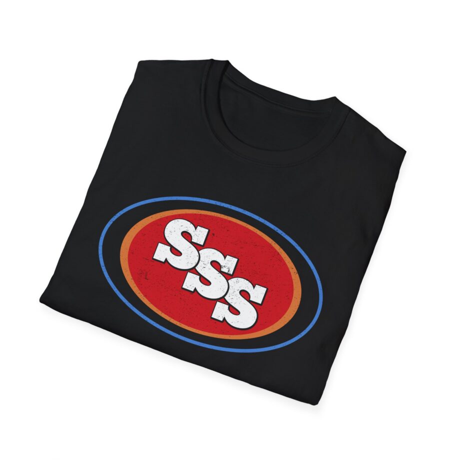 Seasick Steve Sss Oval Acid Unisex Softstyle T-Shirt