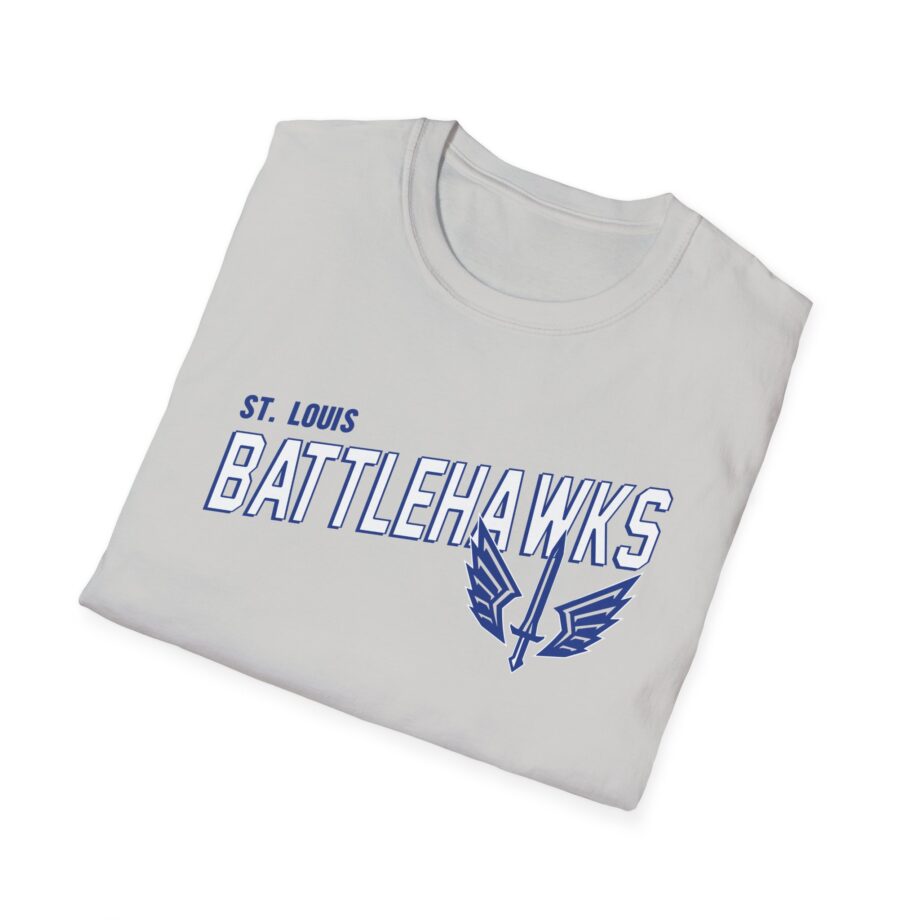 St. Louis Battlehawks 108 Stitches Tarc Merman  Unisex Softstyle T-Shirt