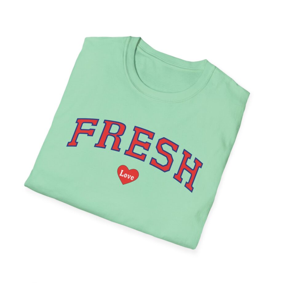 Fresh Love Heart Unisex Softstyle T-Shirt