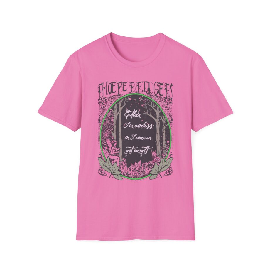Phoebe Bridgers Ether Tin Cartels on I Wanna Get Caught Unisex Softstyle T-shirt