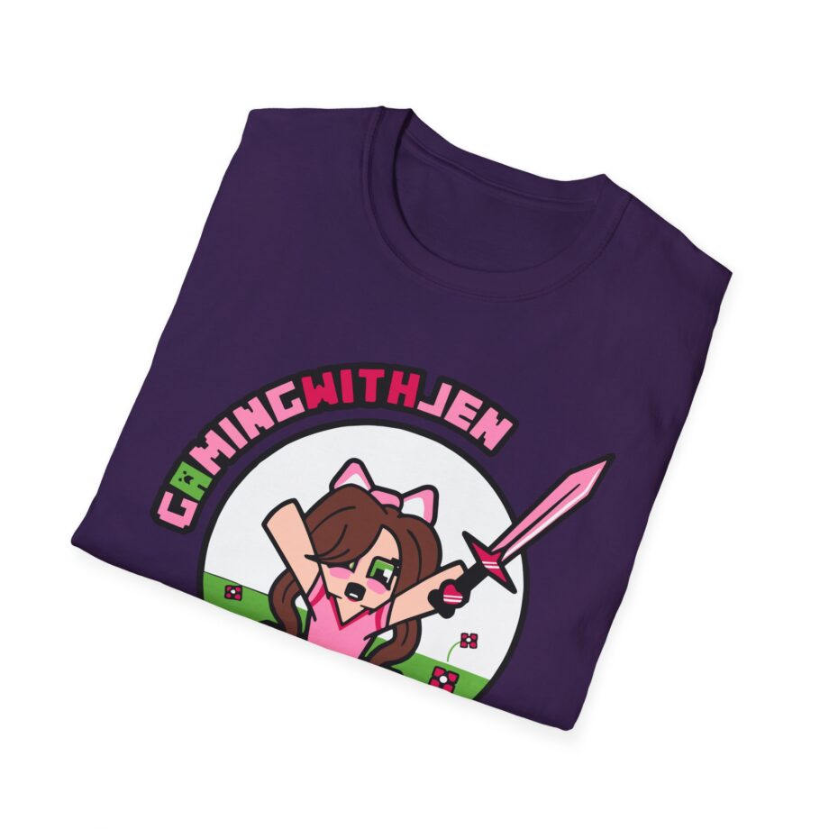 Popularmmos Gaming With Jen Unisex Softstyle T-shirt