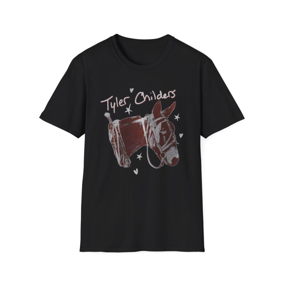 Tyler Childers Green Youth Mule Unisex Softstyle T-shirt