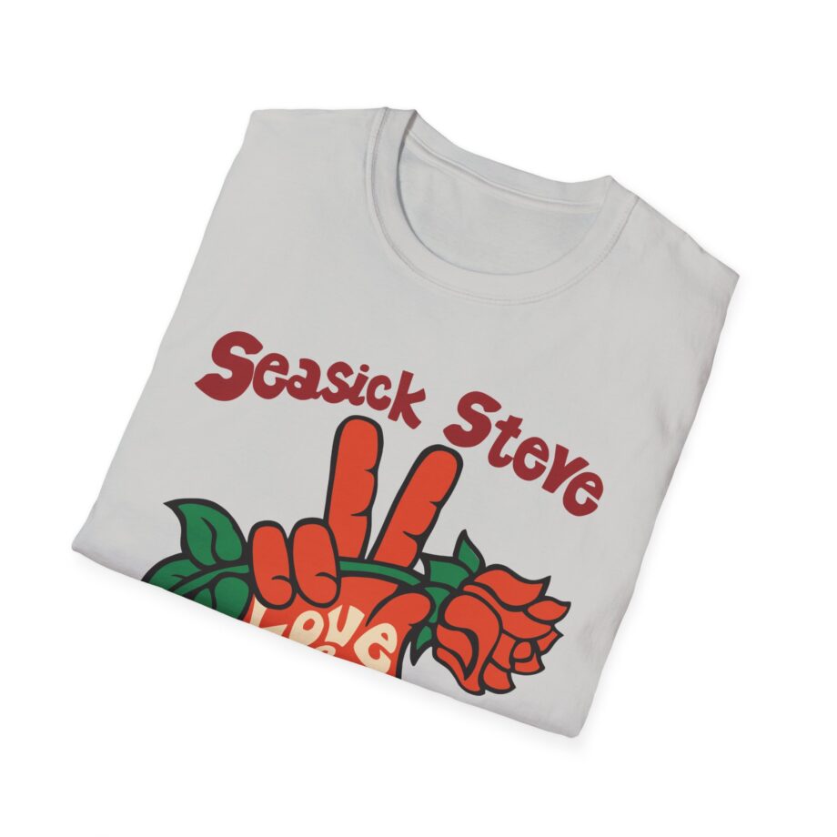 Seasick Steve Love & Peace Unisex Softstyle T-Shirt