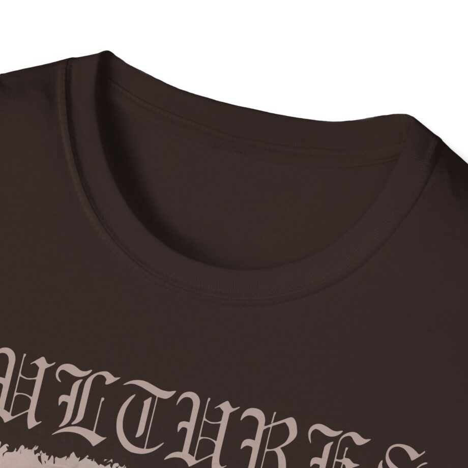Vultures Graphic Unisex Softstyle T-Shirt - Edgy Vintage Art Tee