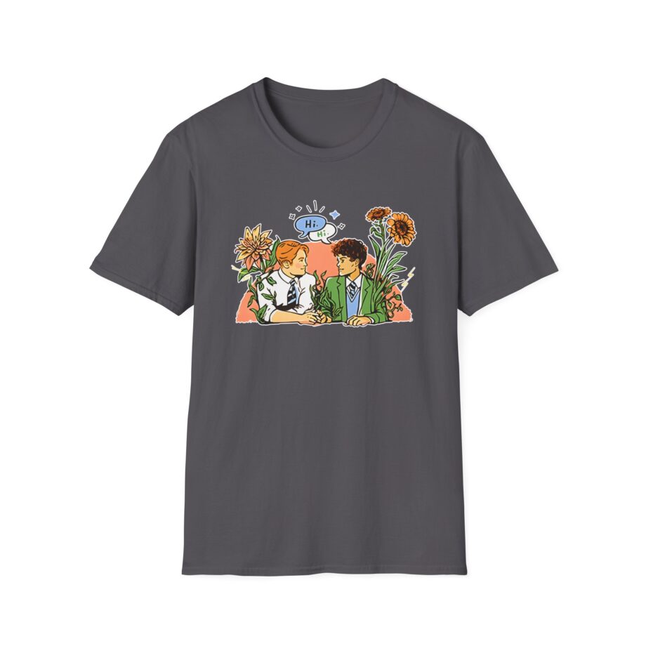 Heartstopper Nick & Charlie Unisex Softstyle T-Shirt