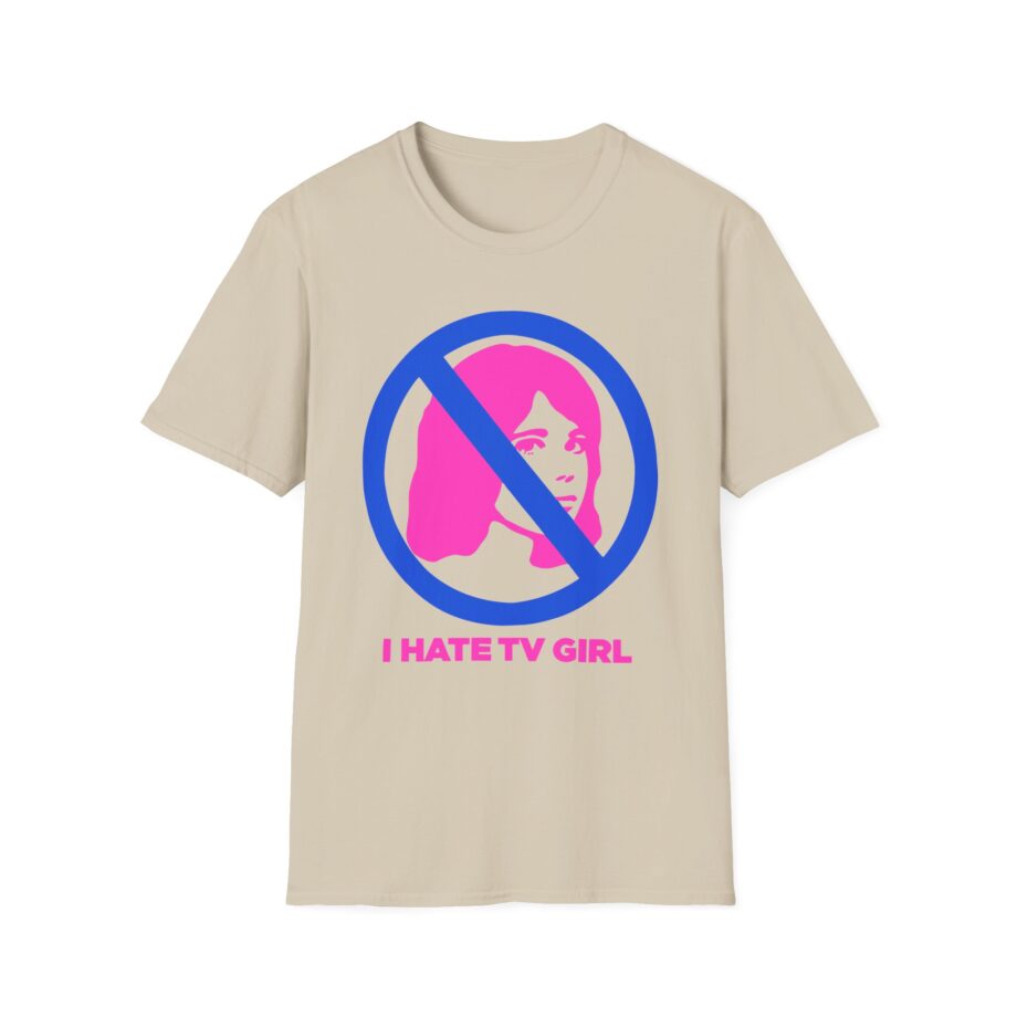I Hate Tv Girl Unisex Softstyle T-shirt
