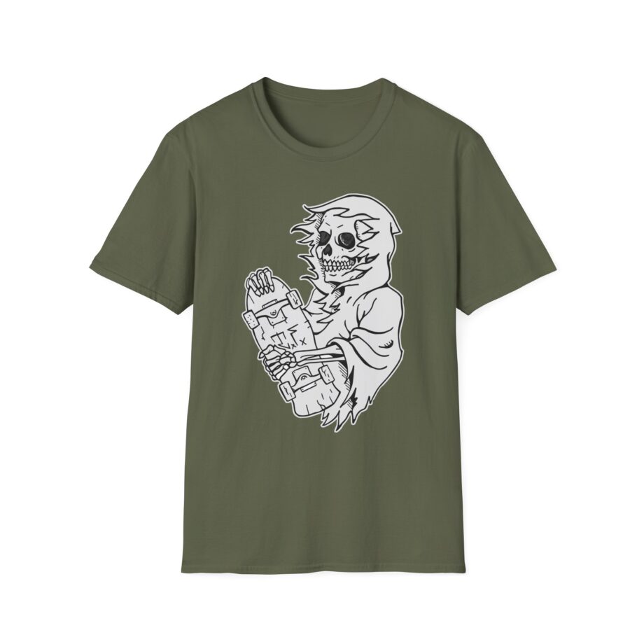 Title Fight Skate Reaper Unisex Softstyle T-Shirt