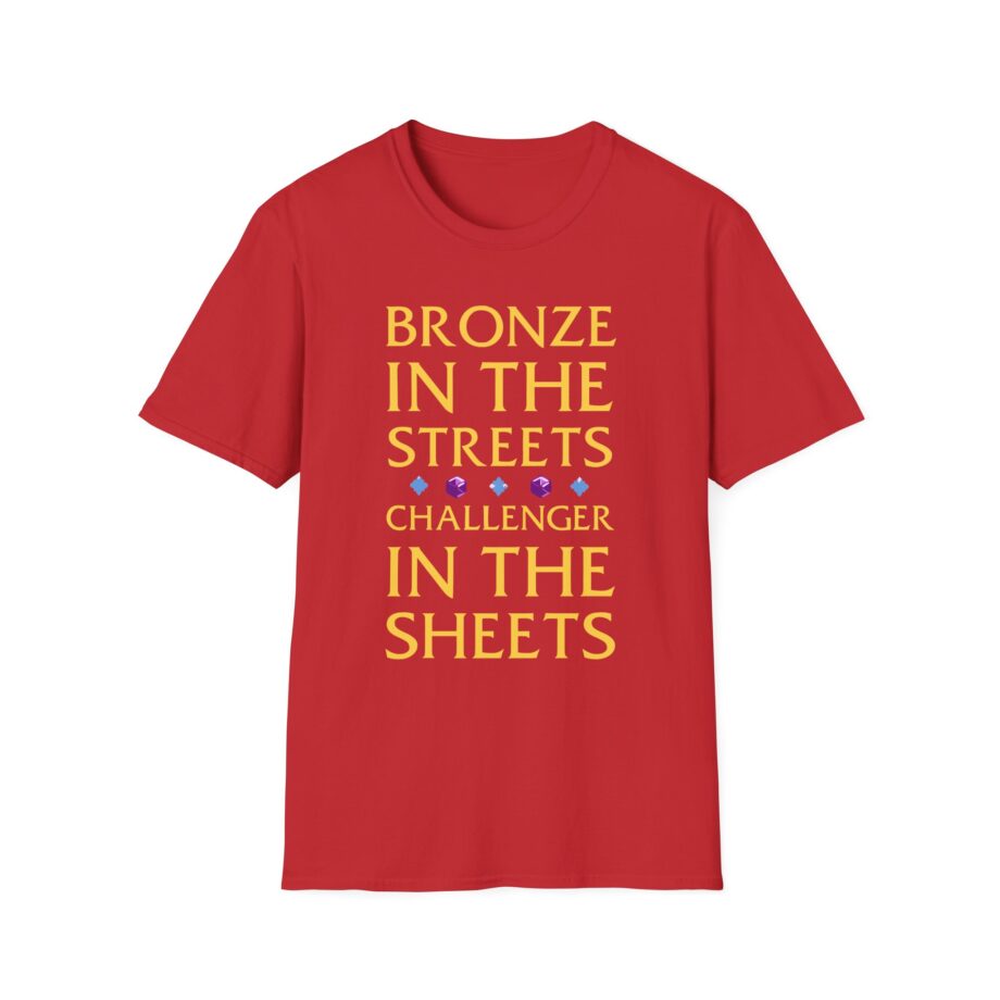Mizkif Bronze in the Streets Challenger in the Sheets Unisex Softstyle T-shirt