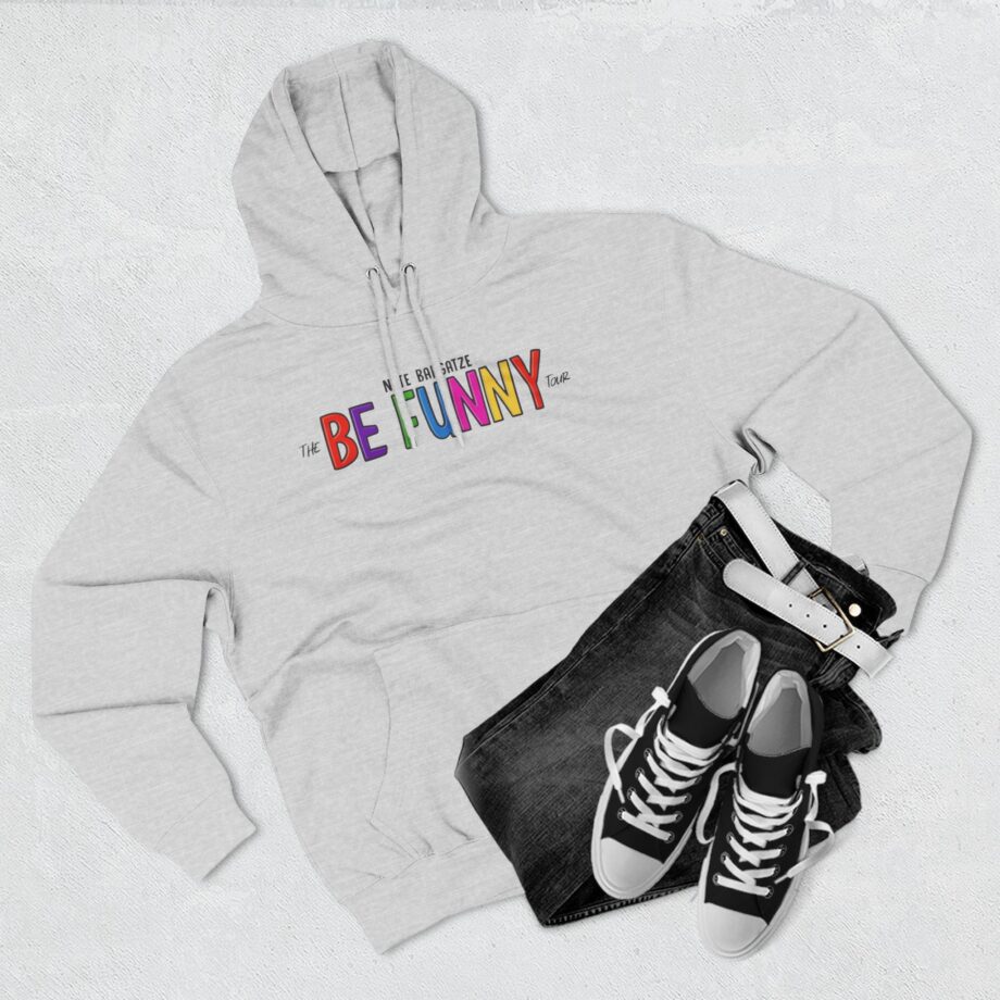 Nate Bargatze the Be Funny Tour Three-panel Fleece Hoodie