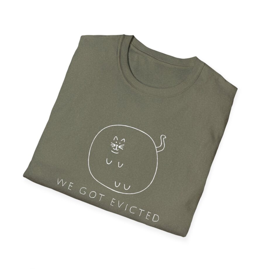 William Osman We Got Evicted Unisex Softstyle T-Shirt