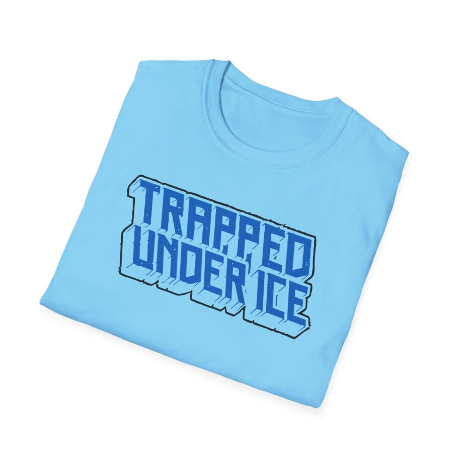 Trapped Under Ice Stacked 3d Logo Unisex Softstyle T-Shirt