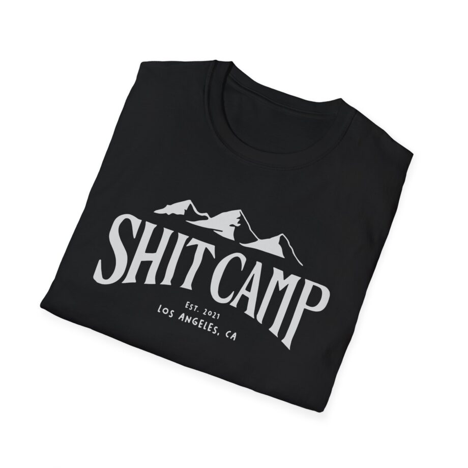 Qtcinderella Shit Camp Unisex Softstyle T-shirt