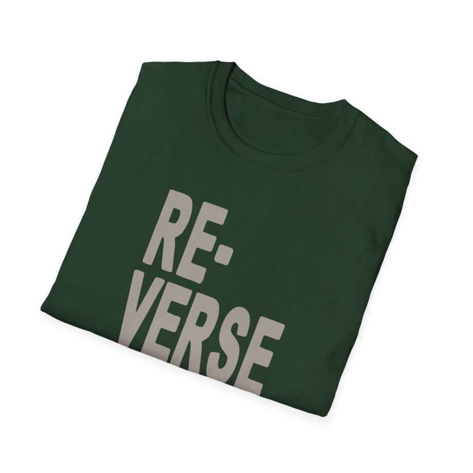Armchair Expert Reverse Back Unisex Softstyle T-shirt