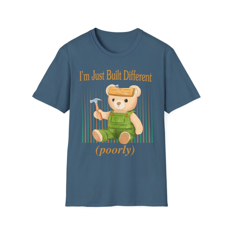 Philip Defranco Built Different Poorly Unisex Softstyle T-Shirt