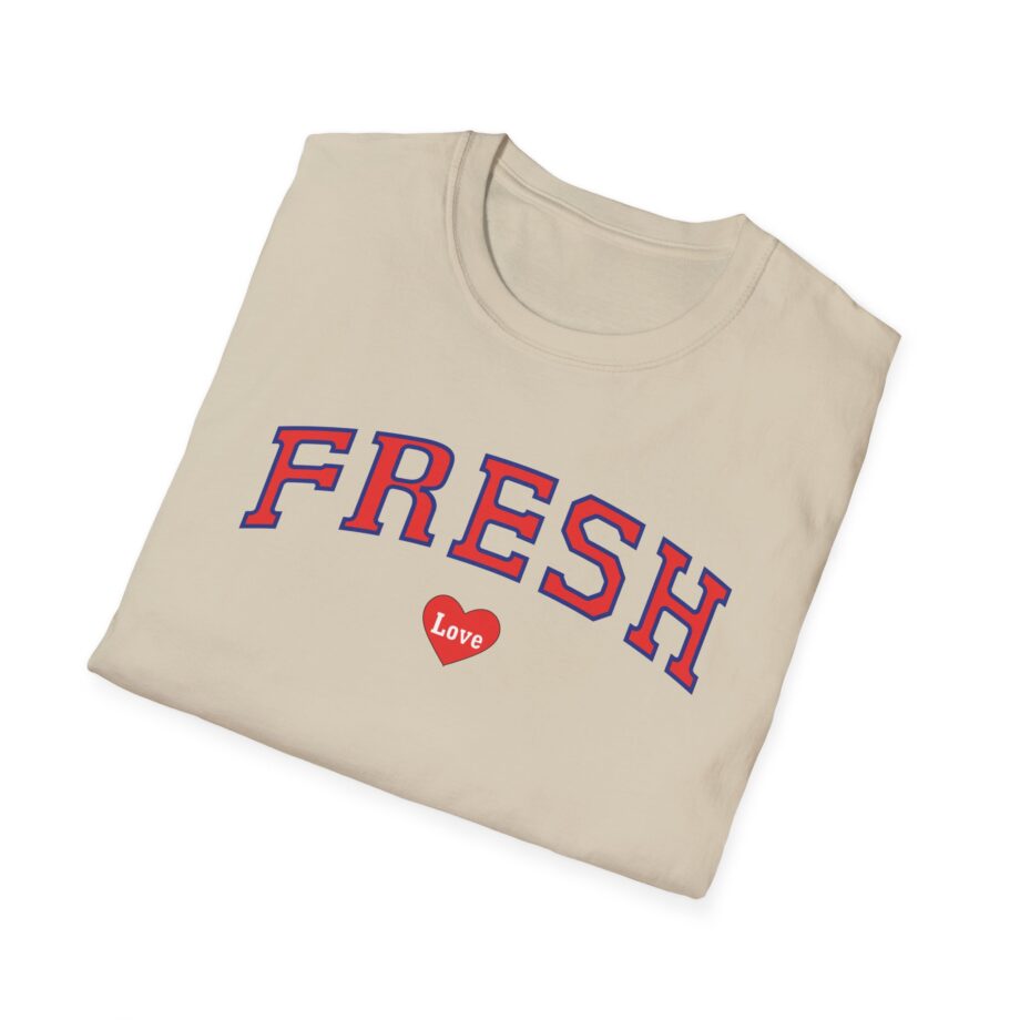 Fresh Love Heart Unisex Softstyle T-Shirt