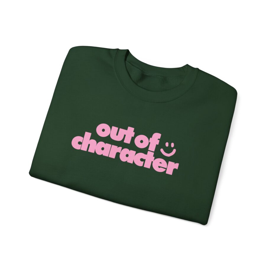 Slushy Noobz  Out Of Character Unisex Heavy Blend Crewneck Sweatshirt