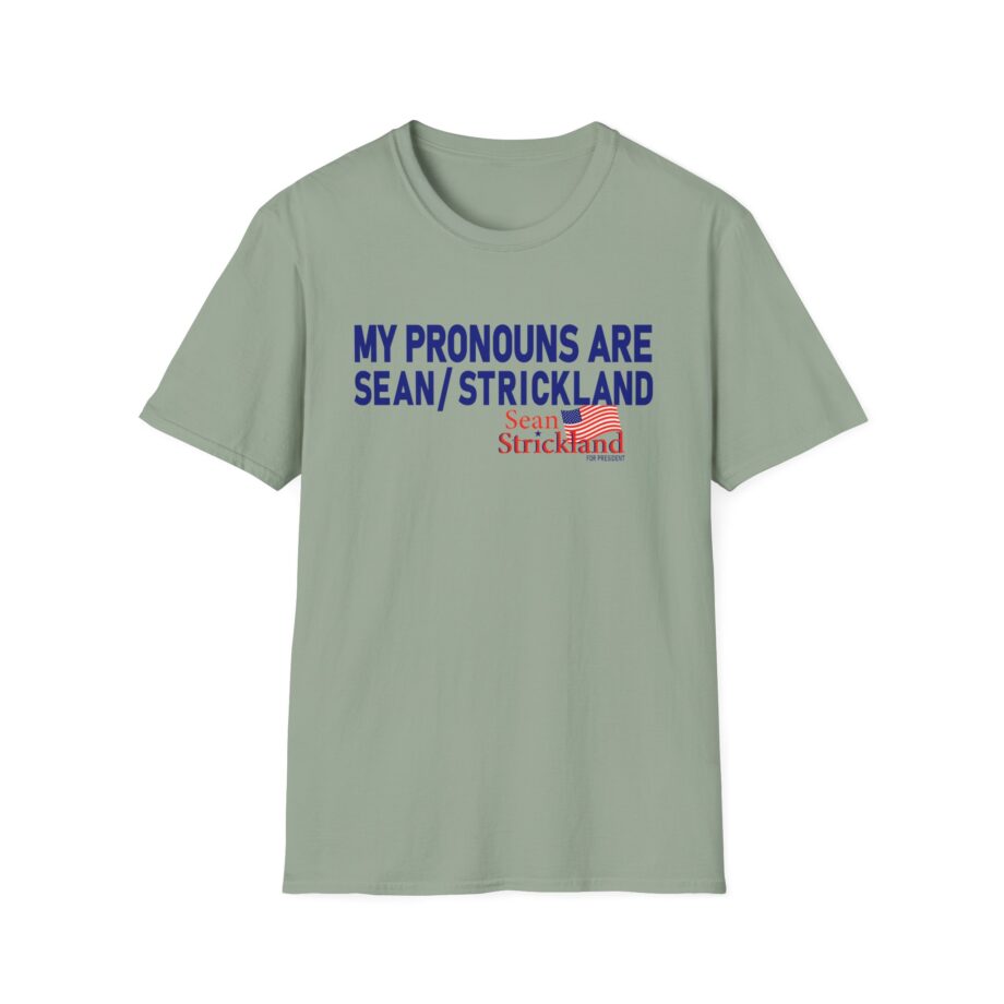 My Pronouns Are Sean Strickland Unisex Softstyle T-shirt