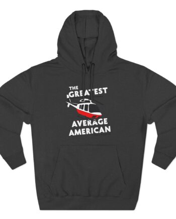 The Greatest Average American Nate Bargatze Three-panel Fleece Hoodie