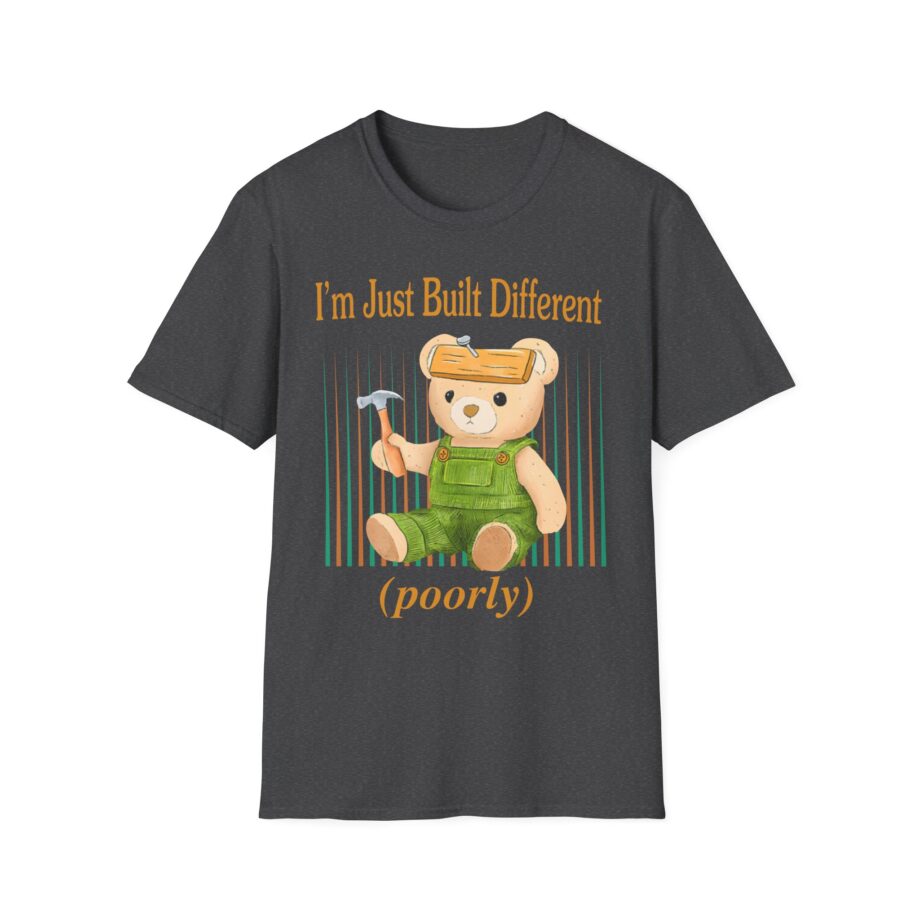 Philip Defranco Built Different Poorly Unisex Softstyle T-Shirt