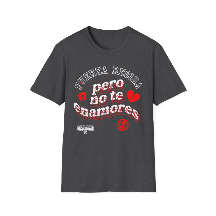 Fuerza Regida Broken Heart Unisex Softstyle T-shirt