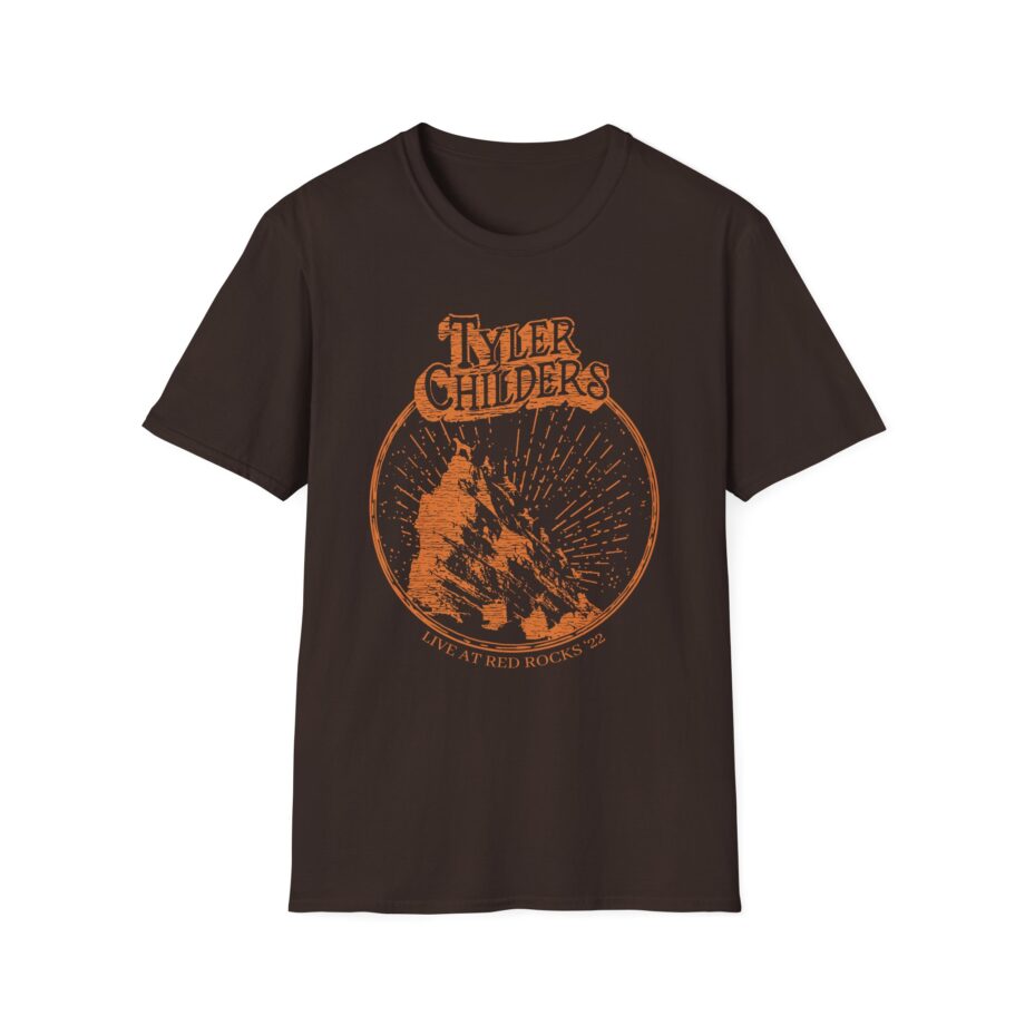 Tyler Childers Natural Red Rocks Unisex Softstyle T-shirt