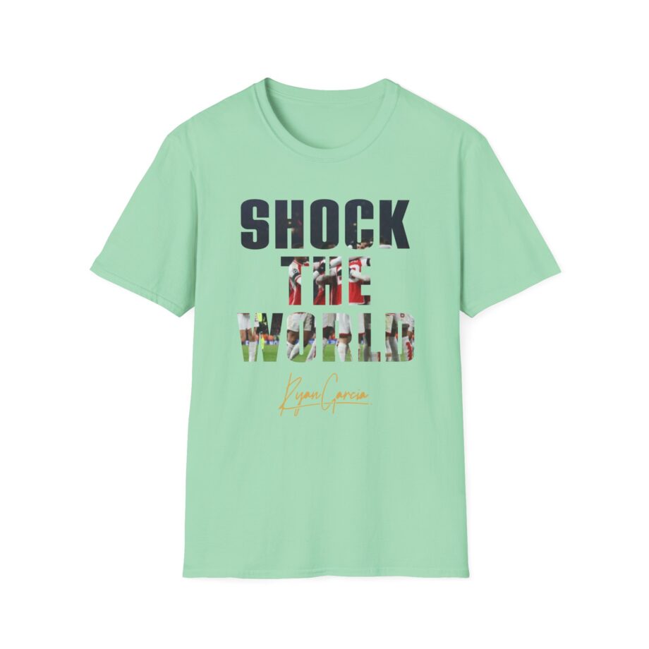 Ryan Garcia Shock the World Unisex Softstyle T-shirt