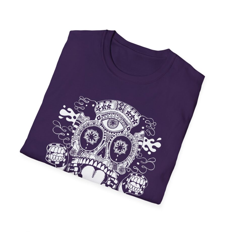 Will Wood Host Skull Unisex Softstyle T-shirt