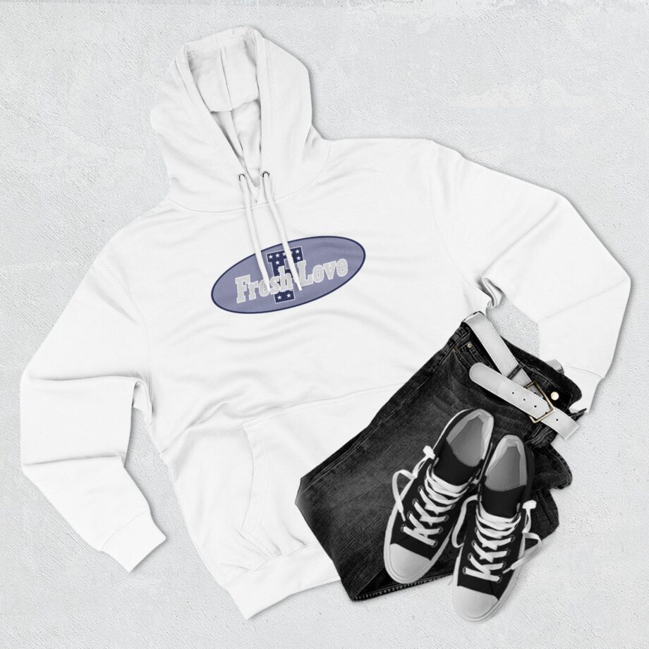 Fresh Love Three Panel Fleece Hoodie
