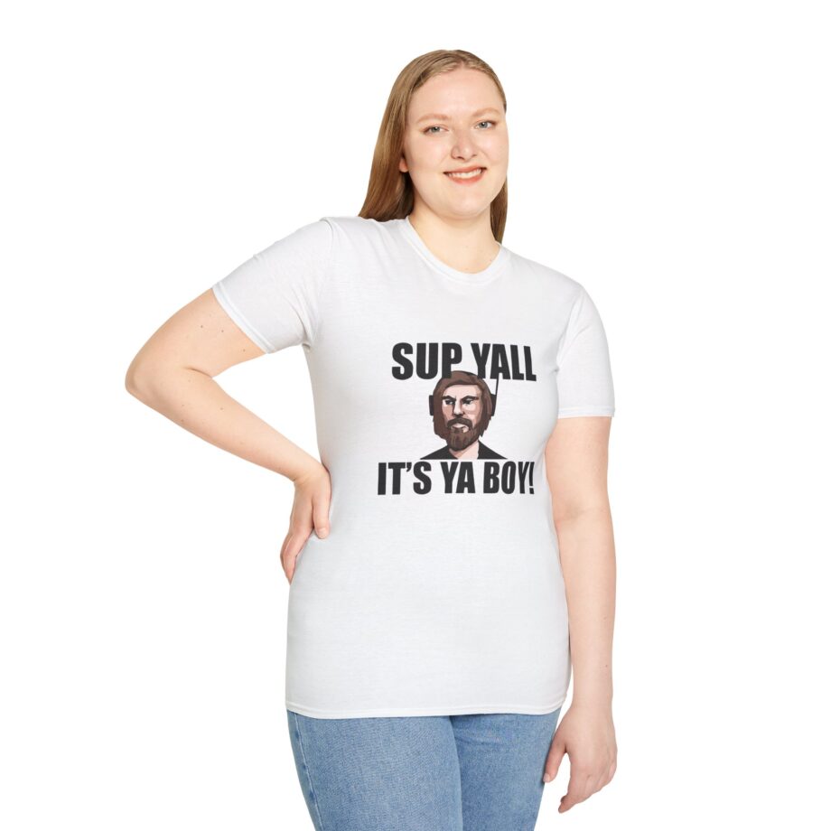 Zackrawrr Sup Yall It's Ya Boy Unisex Softstyle T-shirt