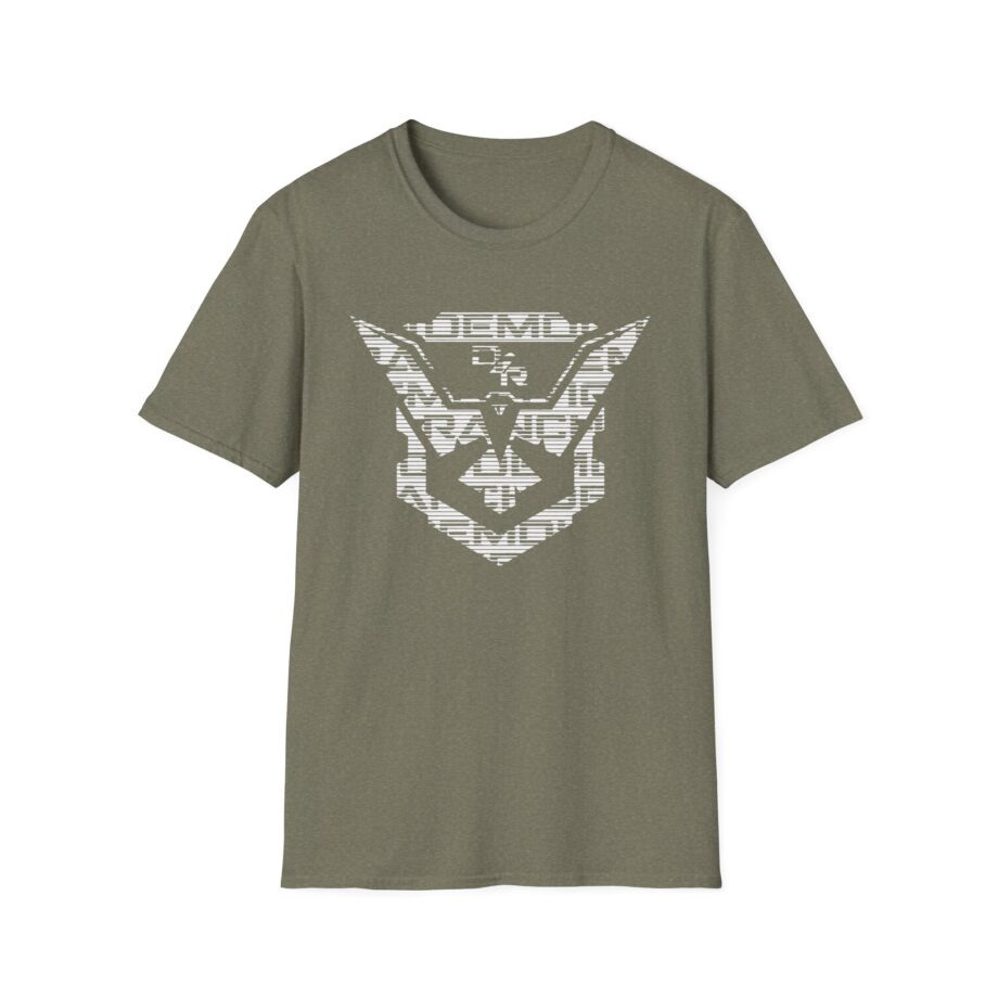 Demolition Ranch Demo Glitch Shield Unisex Softstyle T-shirt