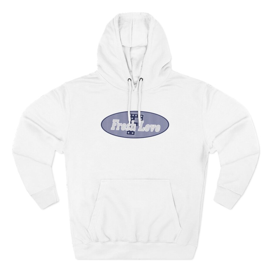 Fresh Love Three Panel Fleece Hoodie