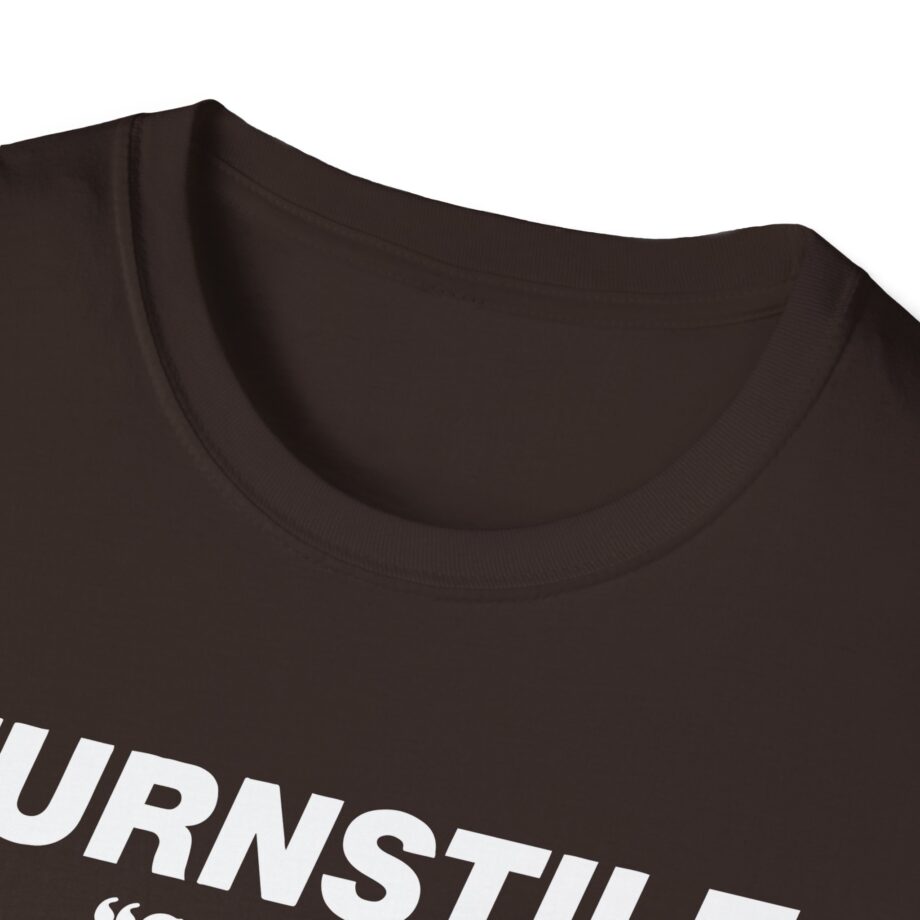 Turnstile Glow on Drawing Unisex Softstyle T-shirt