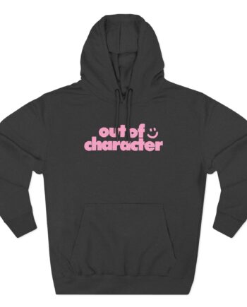 Slushy Noobz  Out Of Character Three-panel Fleece Hoodie
