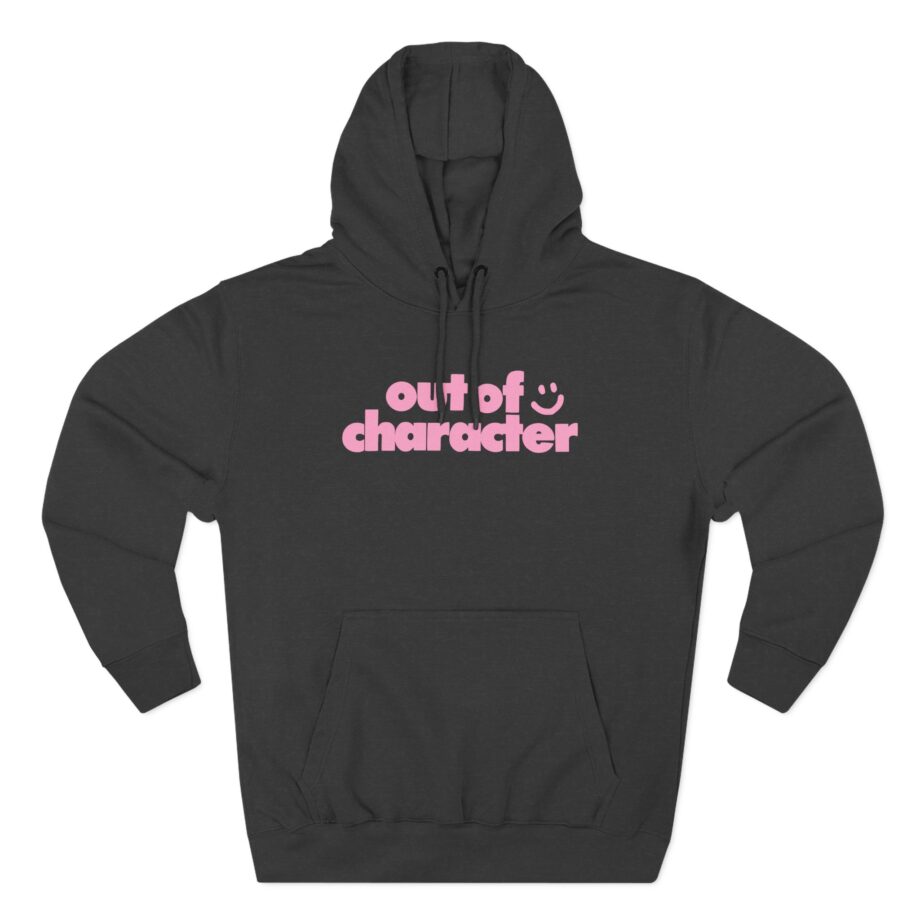 Slushy Noobz  Out Of Character Three-panel Fleece Hoodie