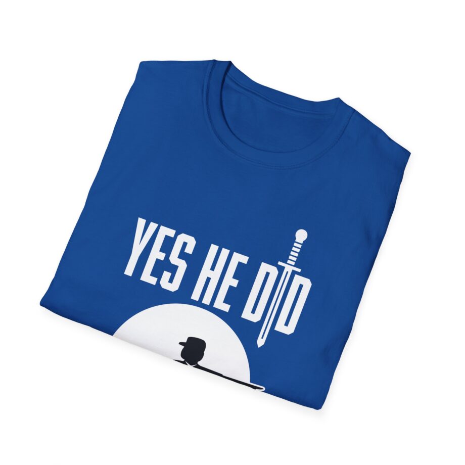 Trevor Bauer Yes He Did Unisex Softstyle T-Shirt