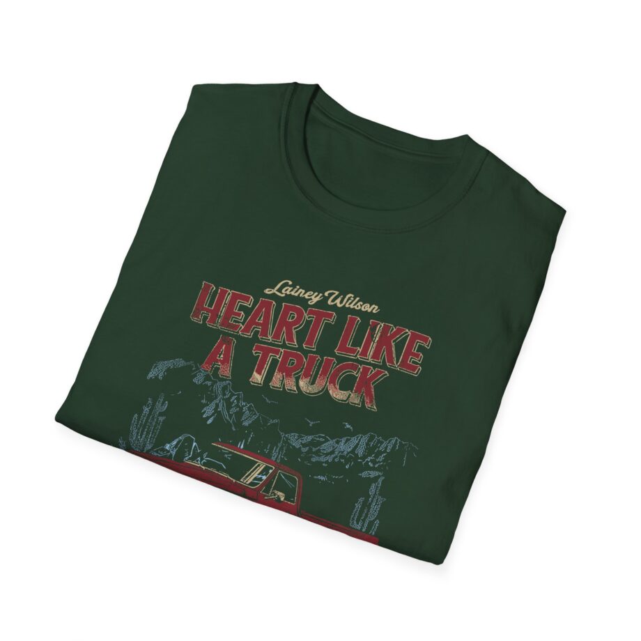 Lainey Wilson Heart Like a Truck Unisex Softstyle T-shirt