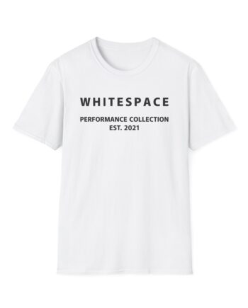 Nina Dobrev Whitepace 3d Logo Unisex Softstyle T-Shirt