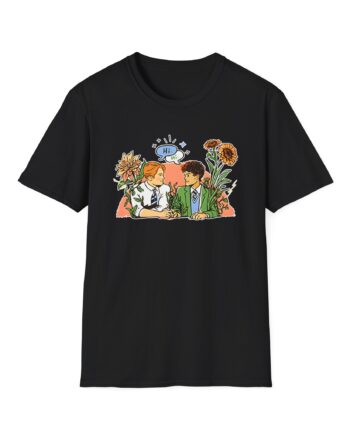 Heartstopper Nick & Charlie Unisex Softstyle T-Shirt