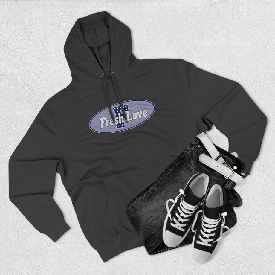 Fresh Love Three Panel Fleece Hoodie
