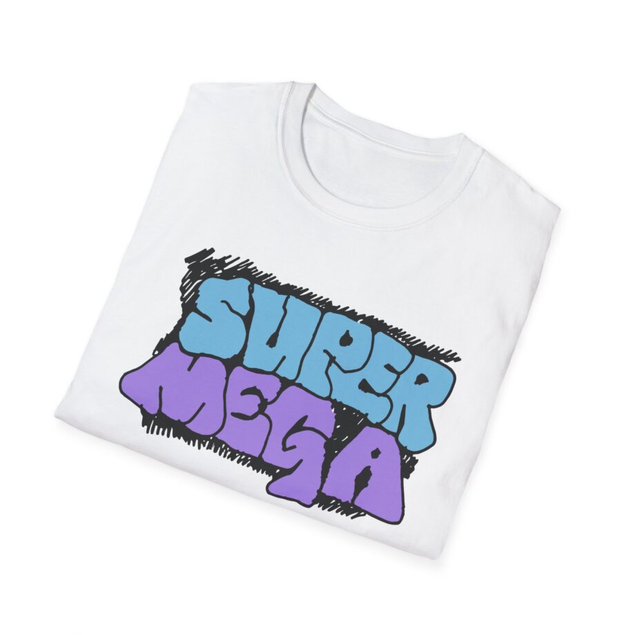 Supermega Funny Brothers Doodle  Unisex Softstyle T-shirt