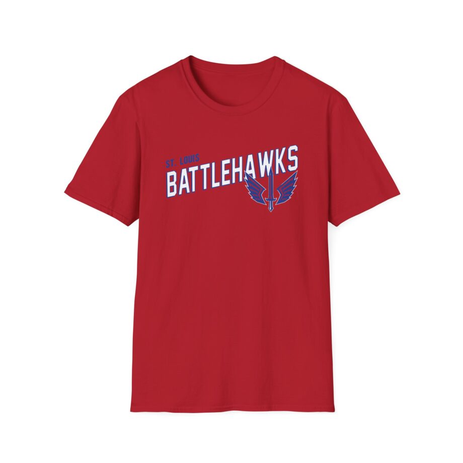 St. Louis Battlehawks 108 Stitches Tarc Merman  Unisex Softstyle T-Shirt