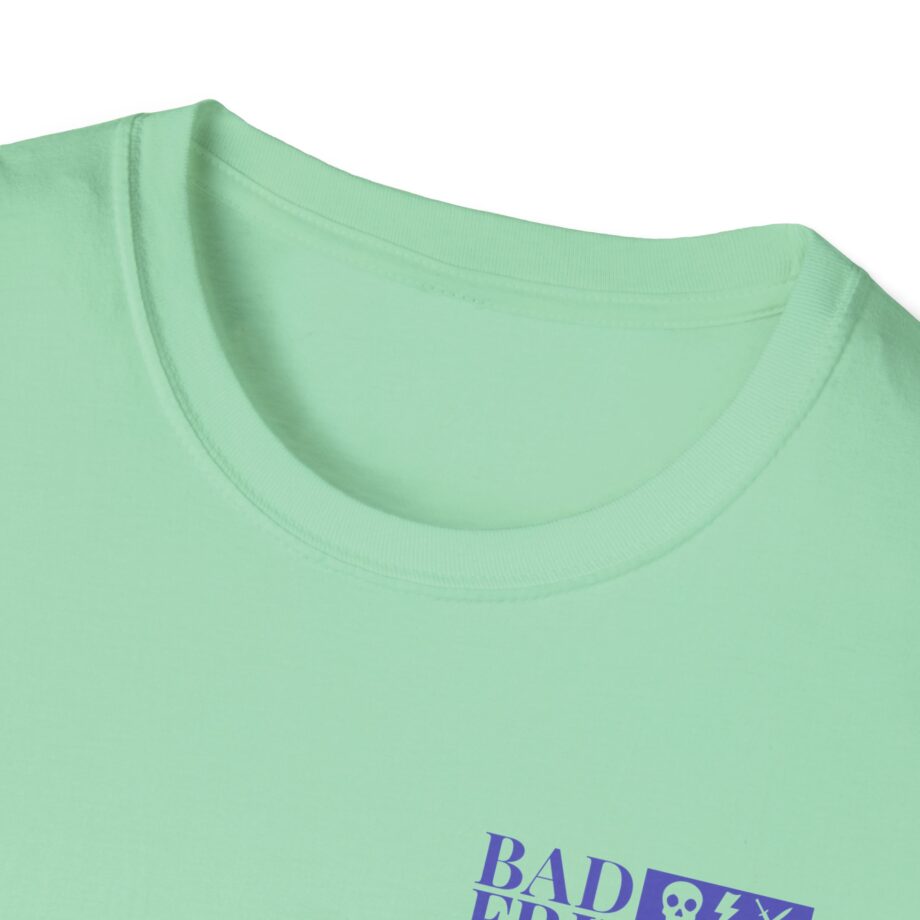 Bad Friends Rudy and Her Knives Lavender Unisex Softstyle T-shirt