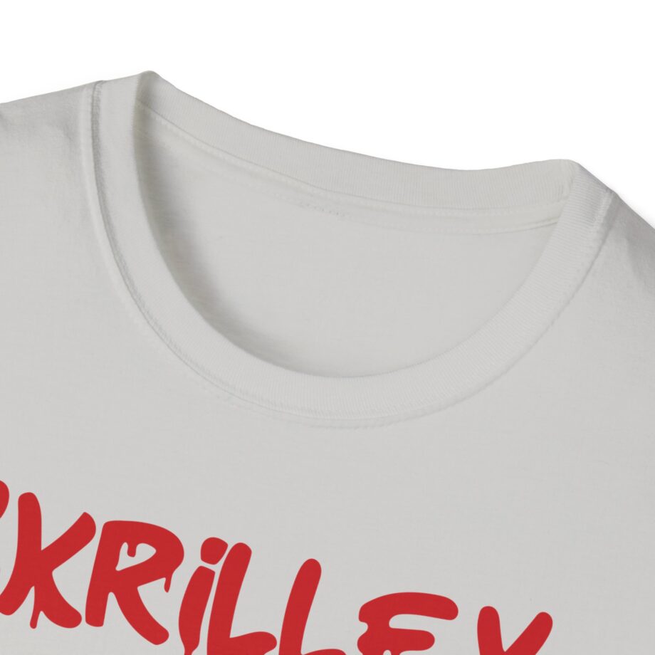 skrillex red girl Unisex Softstyle T-Shirt