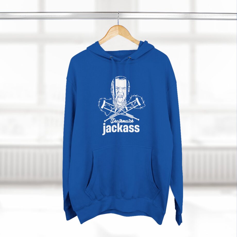 Dale Patricks-deathmatch Jackass Three-Panel Fleece Hoodie
