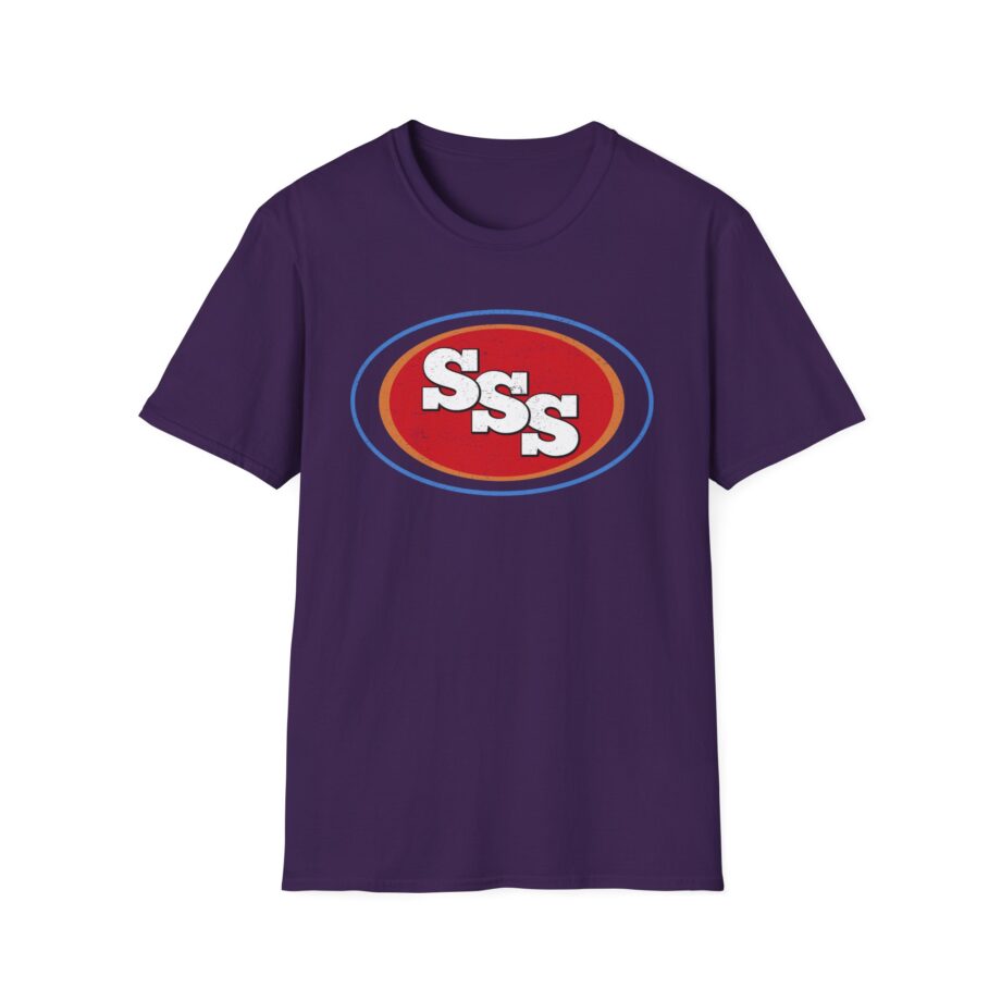 Seasick Steve Sss Oval Acid Unisex Softstyle T-Shirt